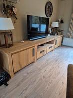 Tv-kast, 3 meter, volledig eikenhout, Huis en Inrichting, Kasten | Televisiemeubels, Ophalen, Eikenhout, 200 cm of meer, Minder dan 100 cm