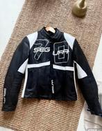 Segura Motorjas Dames Leer - Zwart/Wit, Ophalen of Verzenden, Zo goed als nieuw, Zwart, Dame