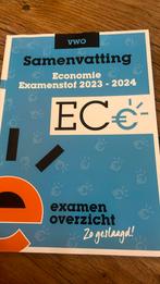 Samenvatting Economie Examenstof 2023-2024, Ophalen of Verzenden, Zo goed als nieuw, HAVO, Economie
