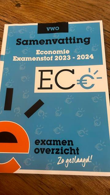 Samenvatting Economie Examenstof 2023-2024 beschikbaar voor biedingen