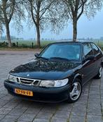 Saab 9-3 2.0 T Coupe 2000 Zwart LPG, Auto's, Saab, Voorwielaandrijving, 65 €/maand, Stof, Beige