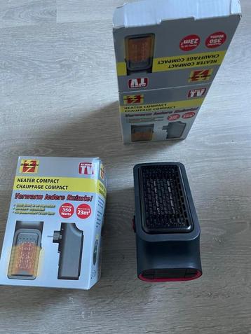 2x Draagbare Mini Heaters voor Kleine Ruimtes beschikbaar voor biedingen