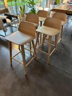 3 x Muuto Nerd Barkruk - Scandinavisch Design, Met voetsteun, 60 tot 90 cm, Ophalen of Verzenden, Zo goed als nieuw