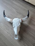 Mooie buffelschedel bewerkt, Ophalen, Nieuw
