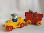 Vintage retro Duplo set 2627 auto met Paardentrailer, Ophalen of Verzenden, Gebruikt, Duplo