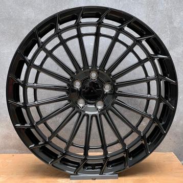 NIEUW 20" BlackEdition Breedset Velgen 5x112 Pastop Mercedes beschikbaar voor biedingen