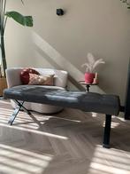 Antraciet grijs eetkamer bankje-eettafel bankje, Ophalen, Minder dan 50 cm, 125 cm of meer, Zo goed als nieuw