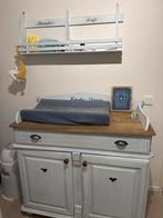 Brocante Commode met Plank, Ophalen, Gebruikt, 50 tot 70 cm, 100 cm of meer