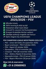 **Liverpool - PSV**

26-11-2025 om 21.00

Laatste last minut, Tickets en Kaartjes, Drie personen of meer