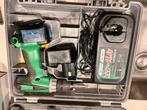 Hitachi 12V Accu Boormachine met 2 accu’s, Gebruikt, Variabele snelheid, Ophalen of Verzenden, Boor- en Schroefmachine