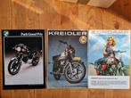 3 folders brochures, Puch, Kreidler en Zündapp, Ophalen of Verzenden, Gebruikt