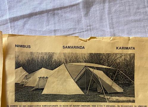 Goede Fred Slee tent ‘nimbus’ 2 tot 5 personen, Caravans en Kamperen, Tenten, tot en met 5, Gebruikt, Ophalen of Verzenden