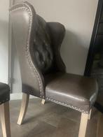 Richmond interiors stoelen 2 stuks leer MOET WEG, Huis en Inrichting, Ophalen, Zo goed als nieuw, Leer