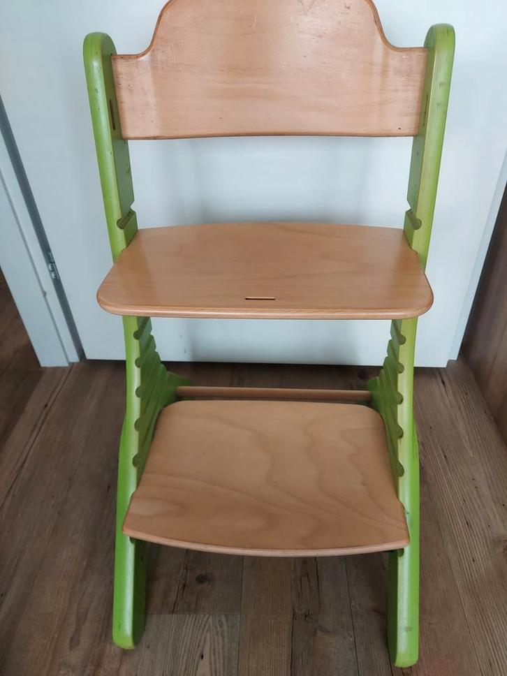 Dapper Meegroeistoel - Kinderstoel, Kinderen en Baby's, Kinderstoelen, Gebruikt, Meegroeistoel, Afneembaar eetblad, Ophalen