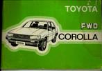 Klassieker handleiding Toyota Corolla 1982 , 1985, Ophalen of Verzenden