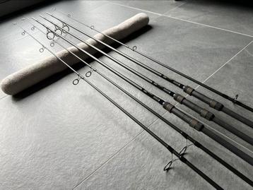3 x Sportex Catapult Carp 12ft 3lbs 50 mm ZO GOED ALS NIEUW! beschikbaar voor biedingen