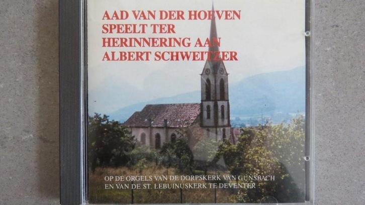 Cd orgel: Aad van der Hoeven speelt her. Albert Schweitzer, Cd's en Dvd's, Cd's | Klassiek, Zo goed als nieuw, Kamermuziek, Classicisme