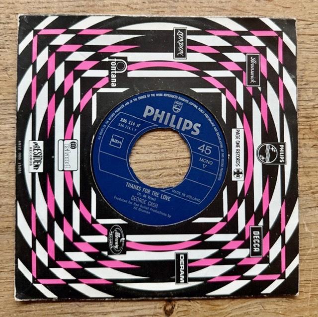 Georg Cash - Thanks for the Love NEDERBEAT, Gebruikt, 7 inch, Single, Ophalen of Verzenden