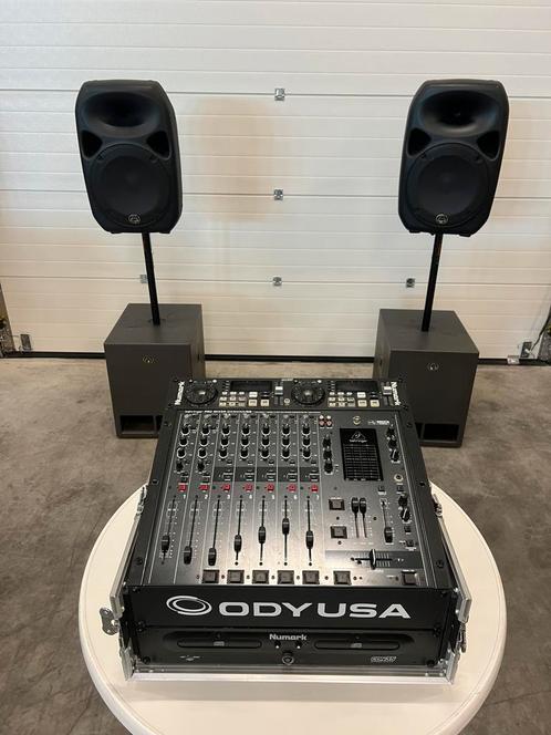 Wharfedale pro set Behringer pro mixer buiten speakers, Audio, Tv en Foto, Stereo-sets, Zo goed als nieuw, Speakers, Overige merken
