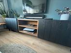 Eikenhouten dressoir, Ophalen, Zo goed als nieuw, 25 tot 50 cm, Minder dan 100 cm