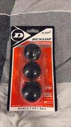 Dunlop squashballen progress, Sport en Fitness, Squash, Ophalen of Verzenden, Nieuw, Toebehoren