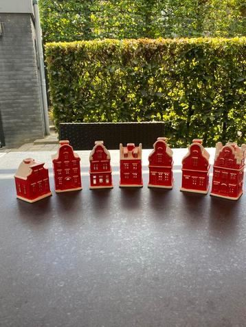 7 Postcode Loterij Huisjes Keramiek beschikbaar voor biedingen