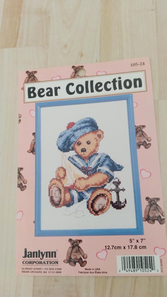 Borduurpatroon Matroos beer, Ophalen of Verzenden, Gebruikt, Handborduren, Patroon