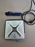 Sony Minidisc Walkman speler MZ-E44 en 2 discs, Audio, Tv en Foto, Walkmans, Discmans en Minidiscspelers, Ophalen of Verzenden