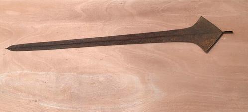 TOPOKE IRON SWORD CURRENCY CONGO Afrika, Antiek en Kunst, Antiek | Gereedschap en Instrumenten, Ophalen
