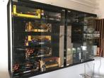 vitrinekasten voor  diversen verzamelingen  2 stuks, Huis en Inrichting, Kasten | Vitrinekasten, Ophalen, Glas, 50 tot 100 cm