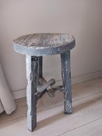 Stoere kruk, Ophalen, Zo goed als nieuw, Hout