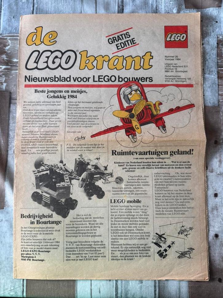 Legokranten uit 1984-1986-1987-1988-989, Kinderen en Baby's, Speelgoed | Duplo en Lego, Gebruikt, Ophalen of Verzenden