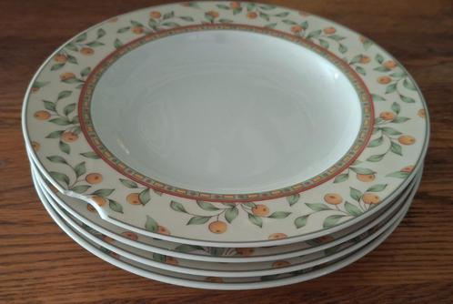 Koffietijd Art&Design diepe borden, Huis en Inrichting, Keuken | Servies, Zo goed als nieuw, Bord(en), Overige stijlen, Porselein