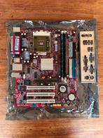 MSI KM3M-V Socket 462, AMD Sempron 2400+, 512MB DDR-400, Computers en Software, Moederborden, Micro ATX, Socket 462, Ophalen of Verzenden