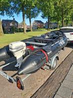 BB Line 380 rubberboot, Watersport en Boten, Rubberboten, Aluminium, Gebruikt, Benzine, Minder dan 70 pk
