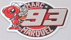 Marc Márquez metallic sticker #7, Motoren, Accessoires | Stickers