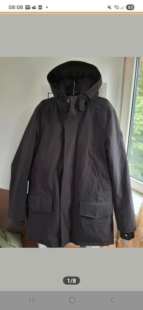 Zwarte airforce winterjas maat M, Kleding | Dames, Jassen | Winter, Gedragen, Maat 38/40 (M), Zwart, Ophalen of Verzenden