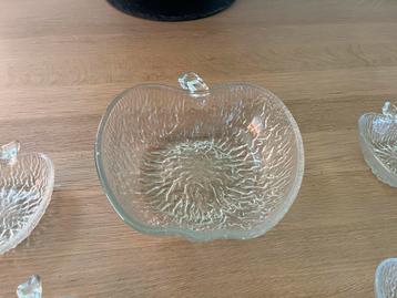 Glazen Appelschalen Set beschikbaar voor biedingen