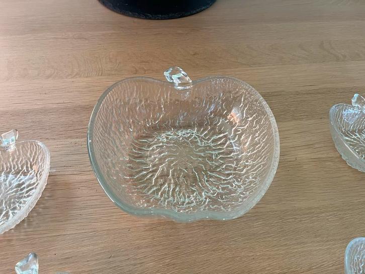 Glazen Appelschalen Set, Antiek en Kunst, Antiek | Schalen, Ophalen