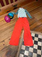 Skibroek en ski helm te koop, Kleding | Dames, Wintersportkleding, Ophalen of Verzenden, Zo goed als nieuw, Maat 34 (XS) of kleiner