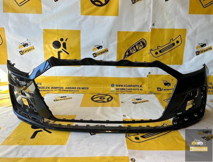 Voorbumper Audi A1 82A S-Line PDC 82A8074371 2019-23 bumper, Auto-onderdelen, Carrosserie en Plaatwerk, Bumper, Audi, Voor, Gebruikt