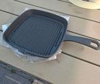 Nieuwe gietijzeren grilpan plancha kamado inductie, Nieuw, Ophalen of Verzenden, Koekenpan of Braadpan, Gietijzer