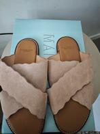 Manfield oud roze suède slippers instap nieuw 37 was €79,95, Instappers, Nieuw, Ophalen of Verzenden, Roze
