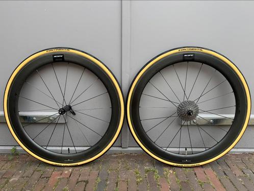 Full Carbon Wielset Scope S5 (velgrem) Tubeless Ready Nwst!!, Fietsen en Brommers, Fietsonderdelen, Zo goed als nieuw, Racefiets