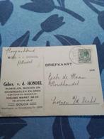 Poststuk Gebr v d Hondel uit Gouda uit 1931 dus  heel oud., Postzegels en Munten, Brieven en Enveloppen | Nederland, Ophalen of Verzenden