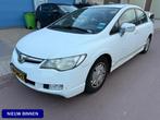 Honda Civic 1.3 Hybrid 2008 - lees tekst (hybride + dynamo s, Stof, Gebruikt, 4 cilinders, Wit