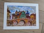 Anatole Krasnyansky  Print Devon Carnishe, Antiek en Kunst, Ophalen of Verzenden