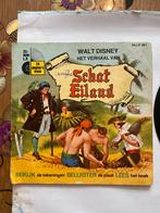 Walt Disney Schateiland Verhaal met Boekje en 331/3 mini lp, Cd's en Dvd's, Vinyl | Kinderen en Jeugd, Ophalen of Verzenden, Gebruikt