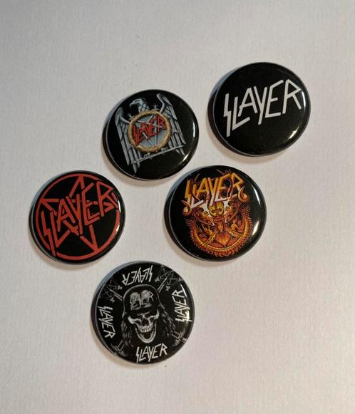 SLAYER #1 buttons speldjes pins, Verzamelen, Speldjes, Pins en Buttons, Nieuw, Button, Verzenden