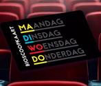 MaDiWoDo bioscoopkaarten, Tickets en Kaartjes, Drie personen of meer, Niet van toepassing, Vrijkaartje alle films
